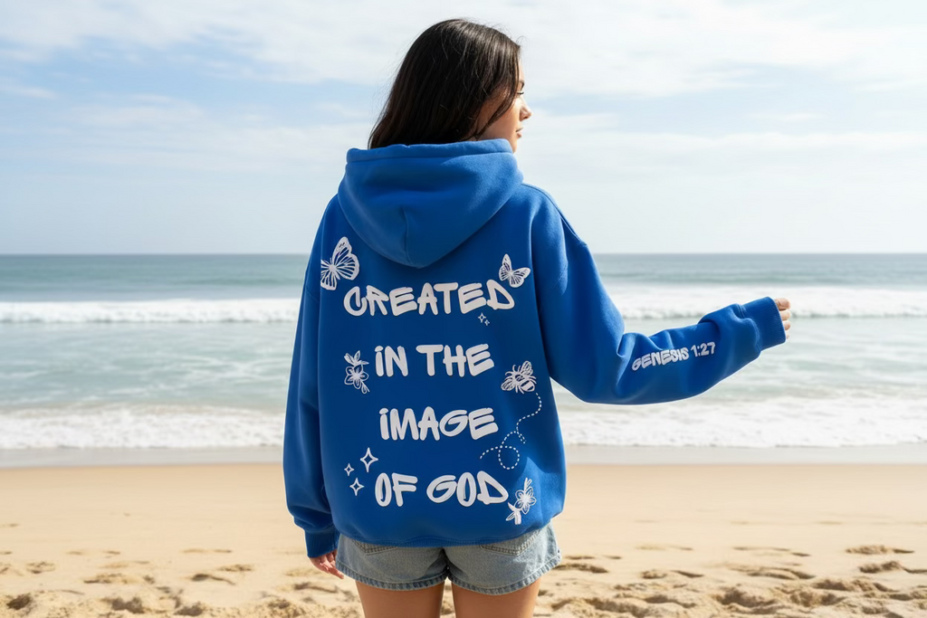 Created in the Image of God Hoodie – Genesis 1:27